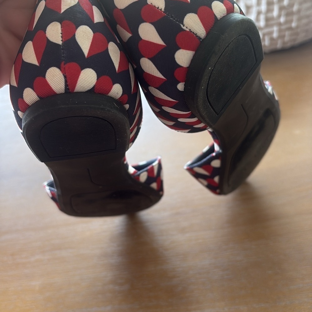 Nine West Starship D’Orsay Flat - Heart Print - Picture 3 of 7